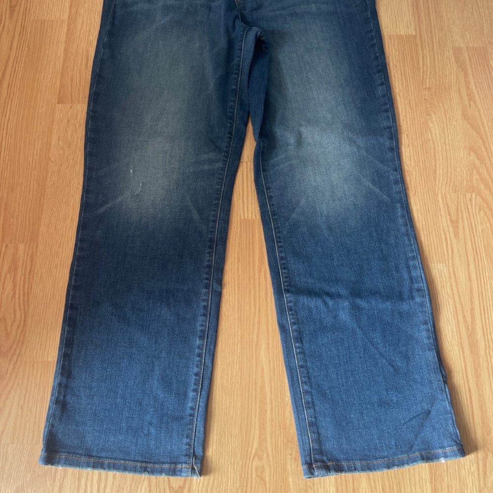 NWT Judy Blue High Waist Straight Fit Denim Blue Jeans Size 11:30 - Picture 2 of 9